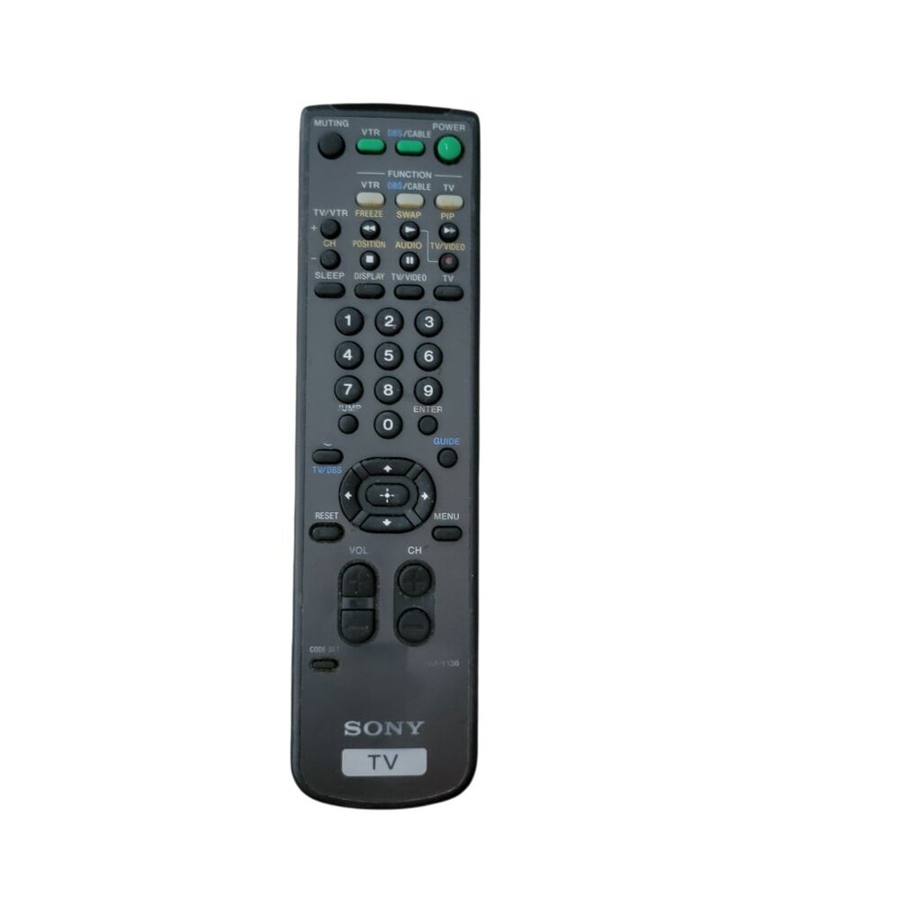 Genuine Sony TV Remote Control RM-Y136 Tested and Works